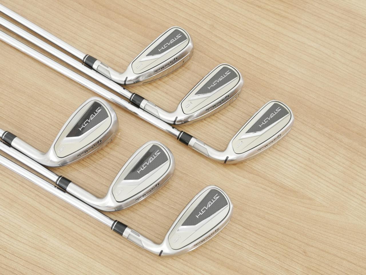 Iron set : Taylormade : ชุดเหล็ก Taylormade Stealth HD (ออกปี 2022 Japan Spec. ใบใหญ่มาก ตีง่ายสุดๆ) มีเหล็ก 5-Pw (6 ชิ้น) ก้านเหล็ก KBS Max MT 85 Flex S