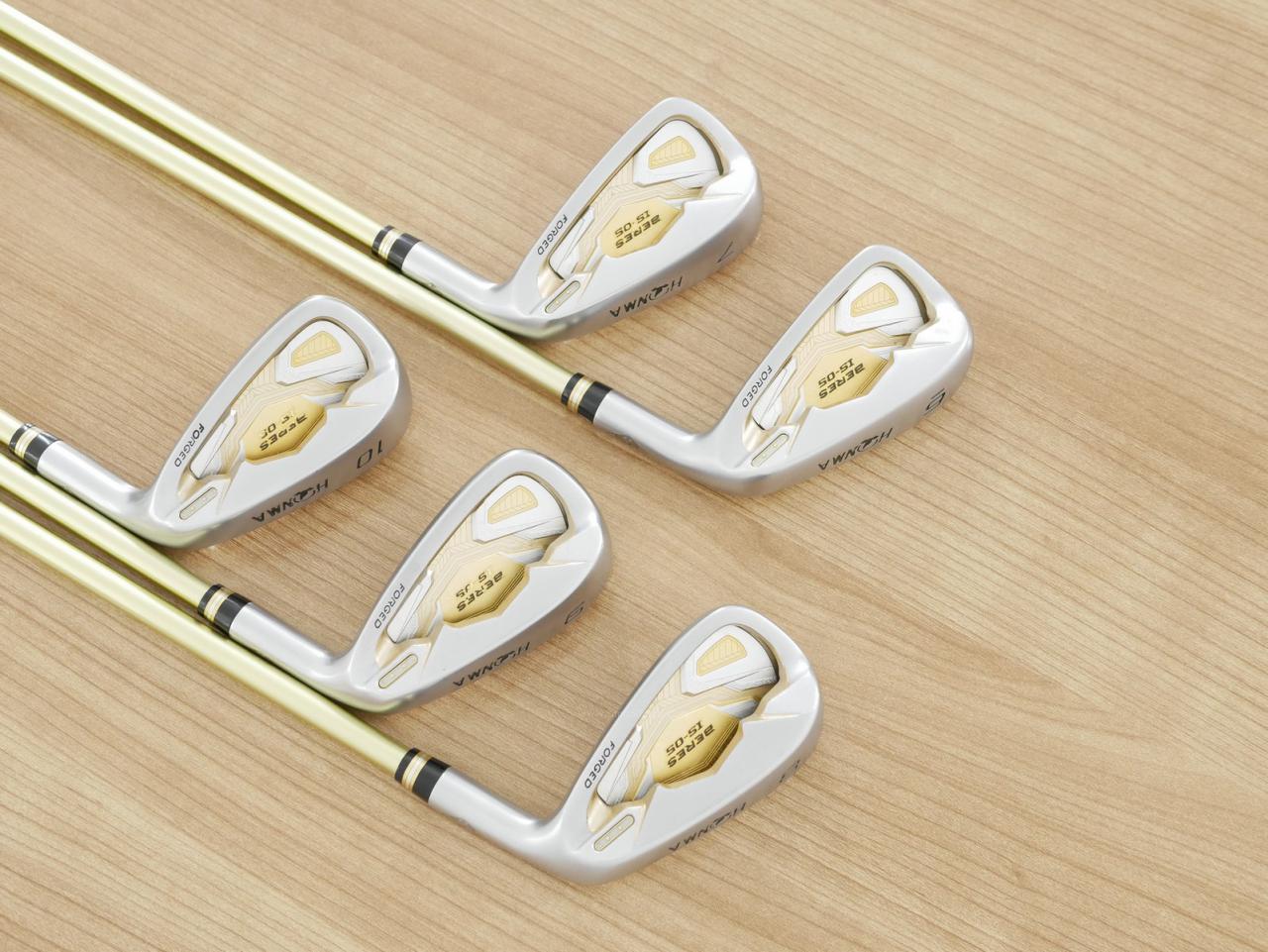 Iron set : Honma : ชุดเหล็ก Honma Beres IS-05 Forged (ปี 2017) มีเหล็ก 6-10 (5 ชิ้น ) ก้าน ARMRQ ∞ (48) Flex SR (2 ดาว)
