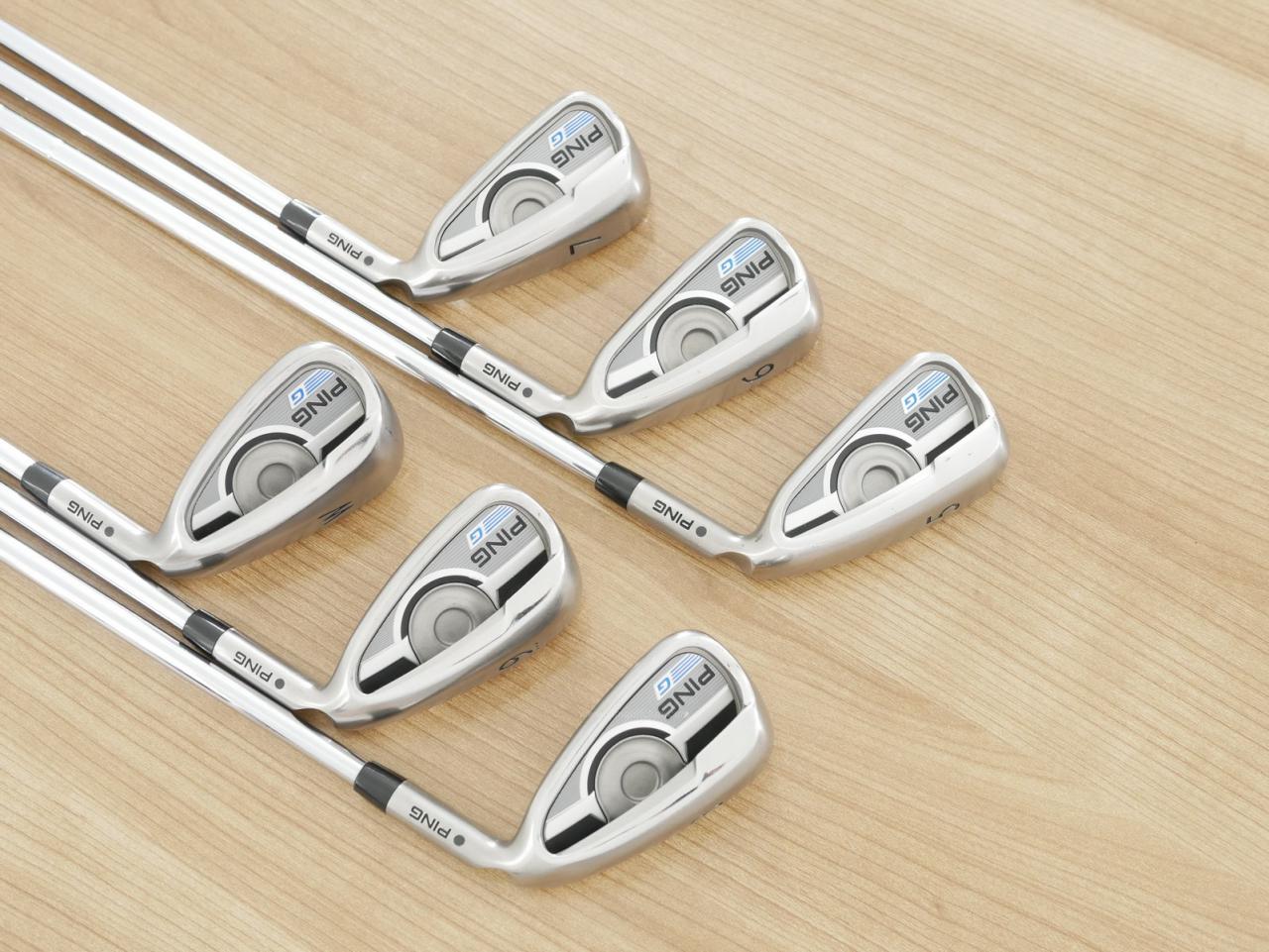 Iron set : Ping : ชุดเหล็ก Ping G (ปี 2016) มีเหล็ก 5-Pw (6 ชิ้น) ก้านเหล็ก Ping AWT 2.0 LITE Flex S