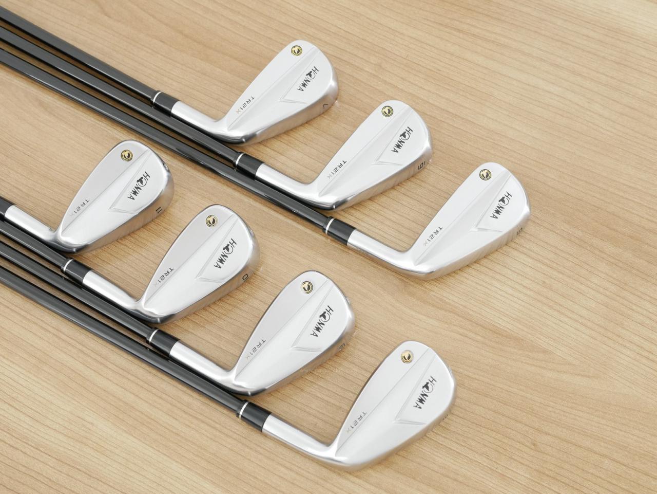 Iron set : Honma : ชุดเหล็ก Honma Tour World TR21X (ออกปี 2021 ตีง่าย ไกล) มีเหล็ก 5-11 (7 ชิ้น) ก้านกราไฟต์ Honma Vizard TR20-65 Flex R