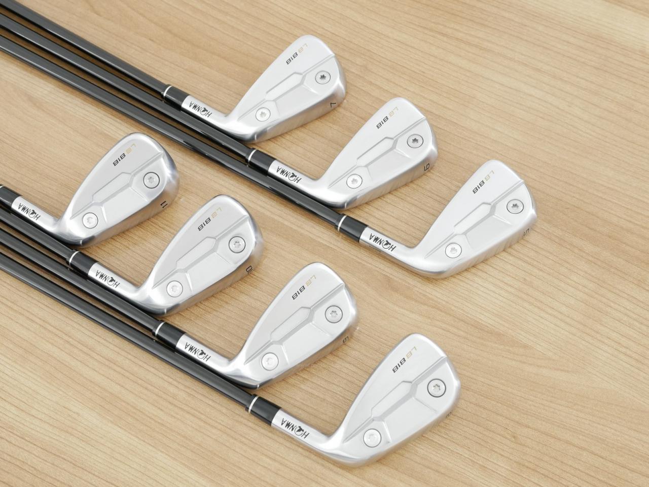 Iron set : Honma : ชุดเหล็ก Honma LB-818 (ออกปี 2021 หน้าเด้ง ตีง่าย ไกล) มีเหล็ก 5-11 (7 ชิ้น) ก้านกราไฟต์ Honma Vizard 60 Flex SR