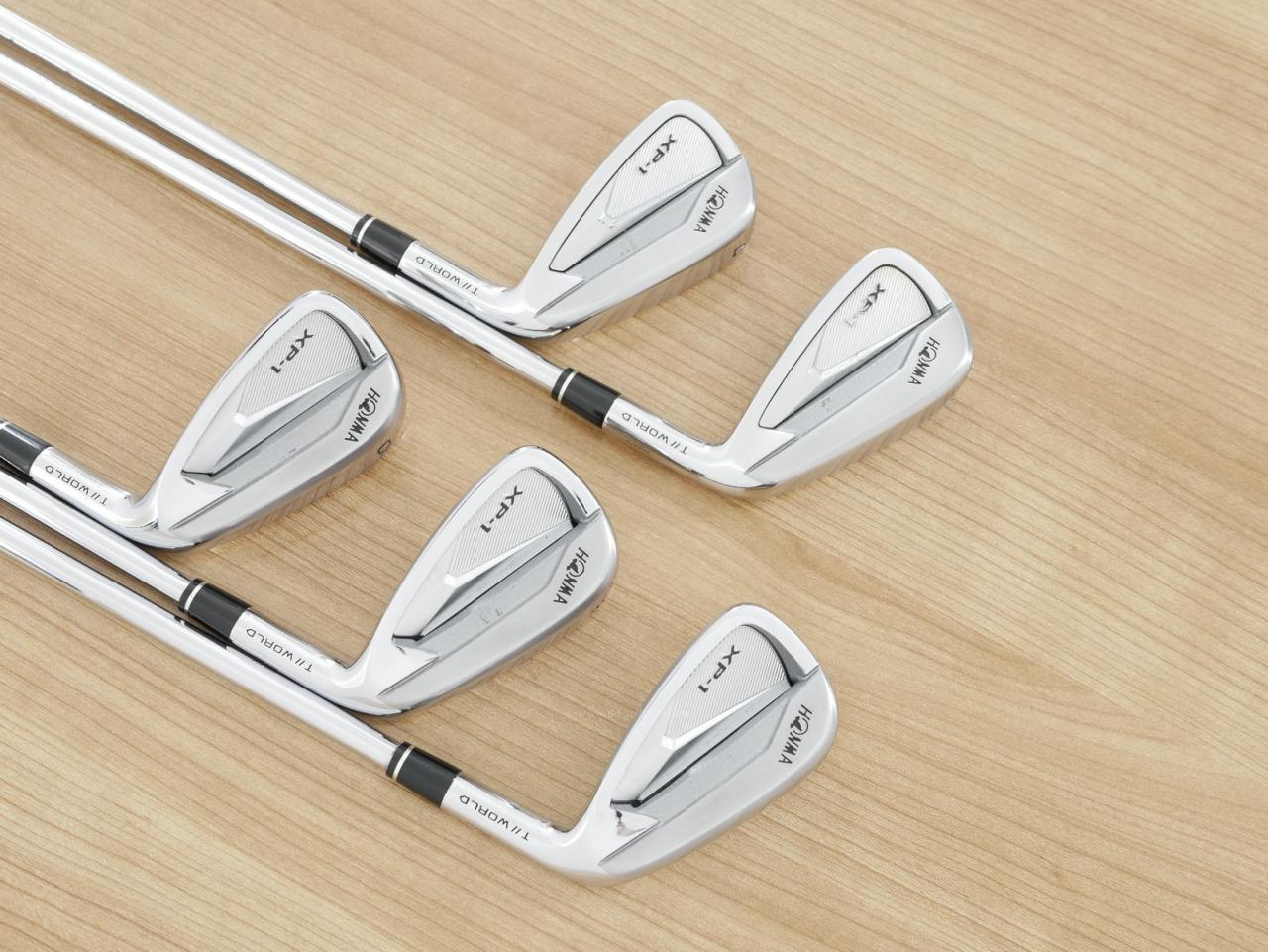 Iron set : Honma : ชุดเหล็ก Honma Tour World XP-1 (รุ่นปี 2020 ใบใหญ่ ตีง่าย ไกล) มีเหล็ก 6-10 (5 ชิ้น) ก้านเหล็ก NS Pro Zelos Flex S
