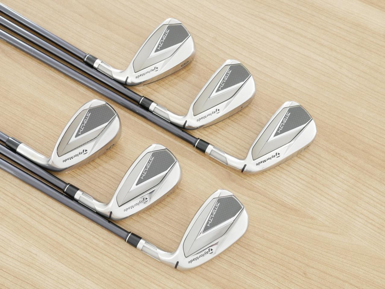 Iron set : Taylormade : ชุดเหล็ก Taylormade Stealth (ออกปี 2022 Japan Spec.) มีเหล็ก 6-Pw,Sw (6 ชิ้น) ก้านกราไฟต์ Mitsubishi Tensei TM60 Flex R