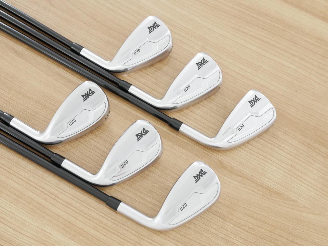 Iron set : PXG : ชุดเหล็ก PXG 0211 DUAL COR (ออกปี 2021 หน้าเด้ง ตีไกลมากๆ) มีเหล็ก 6-Pw,Aw (6 ชิ้น) ก้านกราไฟต์ Project X CYPHER SIXTY 5.5 (Flex SR)