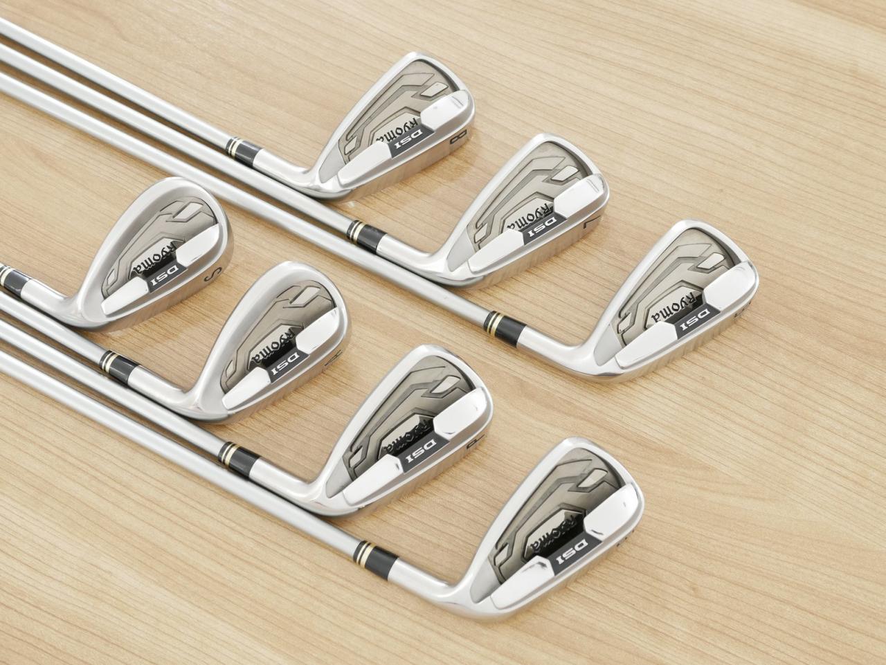 Iron set : Other Brand : ชุดเหล็ก Ryoma DSI (ตีง่ายมาก ไกลมากๆ หายากสุดๆ) มีเหล็ก 6-Pw,Aw,Sw (7 ชิ้น เหล็ก 6 ระยะเท่าเหล็ก 5 รุ่นอื่น) ก้านกราไฟต์ Tour AD Flex R