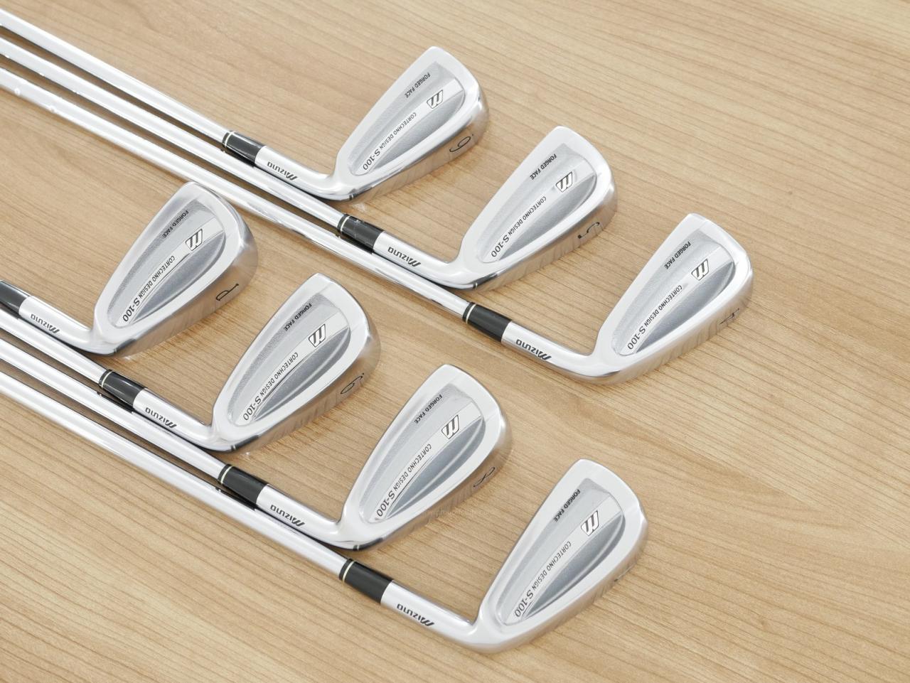 Iron set : Mizuno : ชุดเหล็ก Mizuno S-100 Forged มีเหล็ก 4-Pw (7 ชิ้น) ก้านเหล็ก NS Pro 950 Flex R