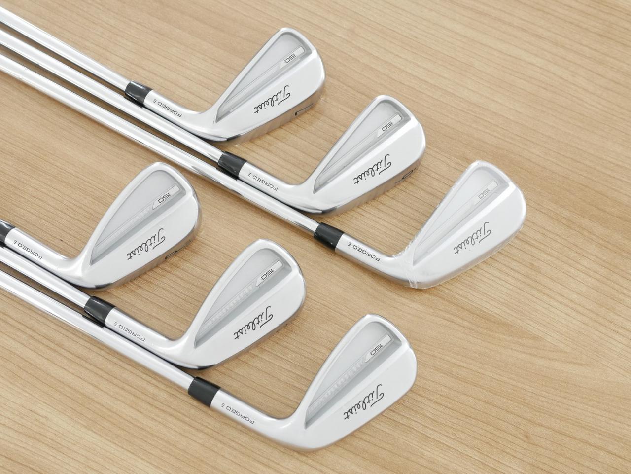Iron set : Titleist : ชุดเหล็ก Titleist T150 Forged (ออกปี 2023 นุ่ม แน่น คม) มีเหล็ก 5-Pw (6 ชิ้น) ก้านเหล็ก Dynamic Gold EX Weight Lock Tour Issue S200