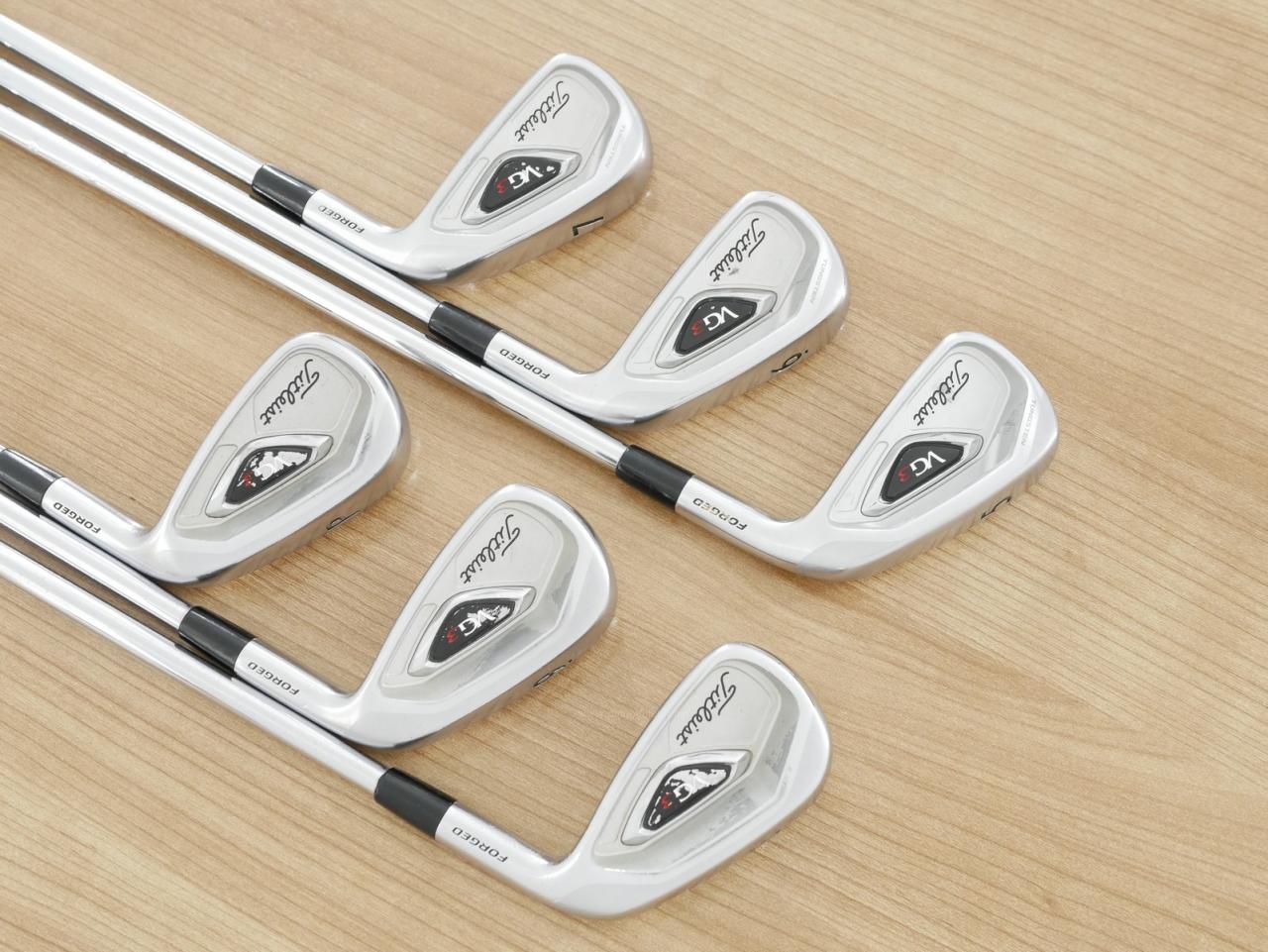 Iron set : Titleist : ชุดเหล็ก Titleist VG3 Forged (Japan Spec. นุ่มแน่น) มีเหล็ก 5-Pw (6 ชิ้น) ก้านเหล็ก NS Pro 950 Flex S