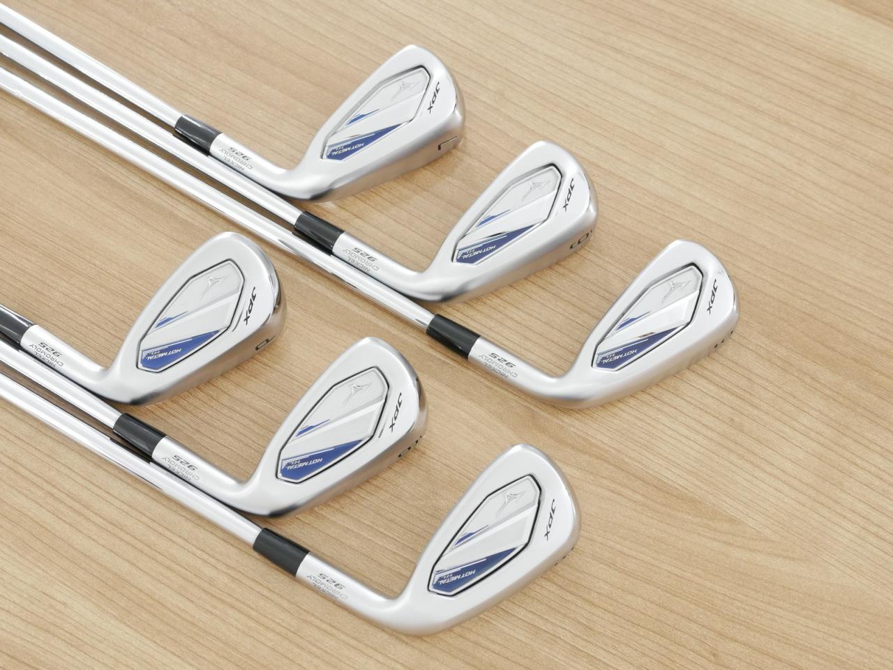 Iron set : Mizuno : ชุดเหล็ก Mizuno JPX 925 Hot Metal HL (ปี 2025 ตัวท๊อป ตีง่าย นุ่ม ไกลมาก) มีเหล็ก 5-Pw (6 ชิ้น) ก้านเหล็ก NS Pro 950 NEO Flex R