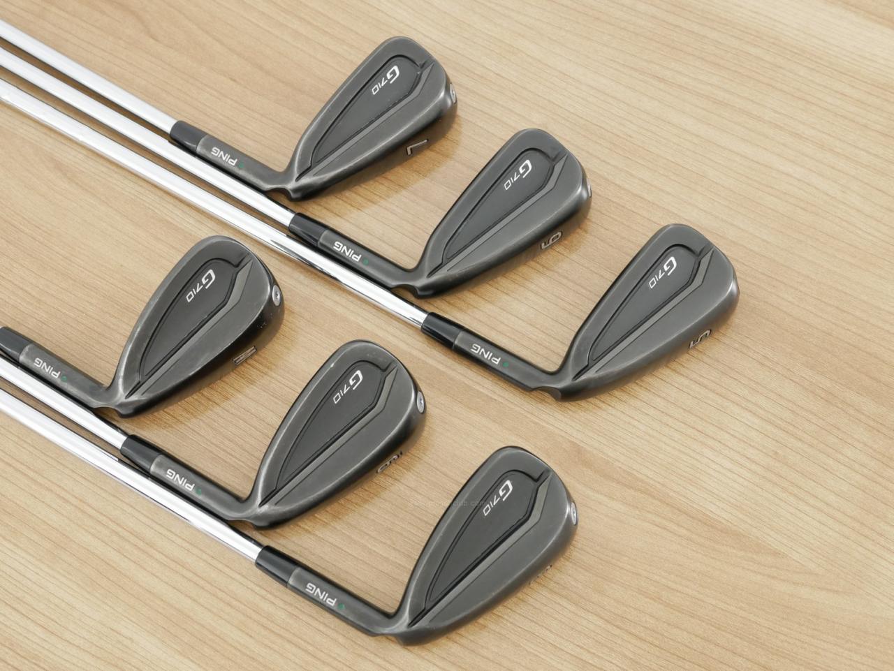 Iron set : Ping : ชุดเหล็ก Ping G710 (ปี 2021 Japan Spec. ใบใหญ่ ง่ายที่สุด ไกลที่สุดของ Ping) มีเหล็ก 5-Pw (6 ชิ้น) ก้านเหล็ก NS Pro Modus 105 Flex S