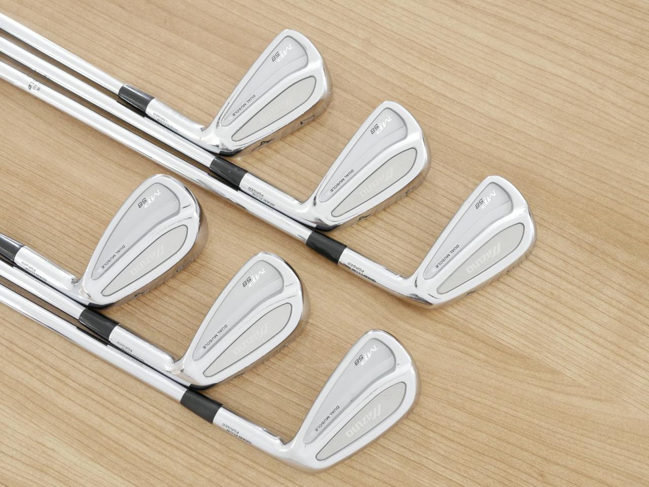 Iron set : Mizuno : ชุดเหล็ก Mizuno MP-58 (Forged) มีเหล็ก 5-Pw (6 ชิ้น) ก้านเหล็ก Dynamic Gold S200
