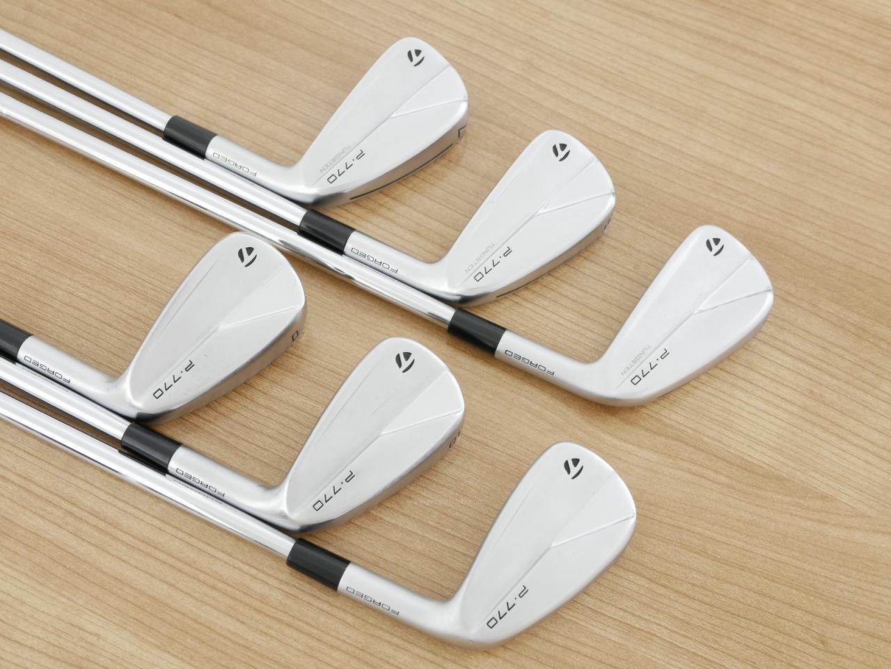 Iron set : Taylormade : ชุดเหล็ก Taylormade P770 Forged (รุ่นปี 2023 นุ่ม แน่น)  มีเหล็ก 5-Pw (6 ชิ้น) ก้านเหล็ก NS Pro Modus 115 Flex S