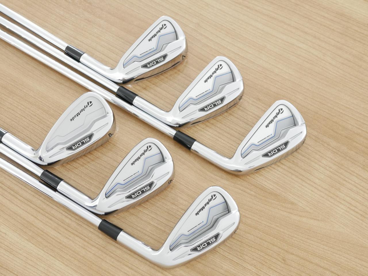 Iron set : Taylormade : ชุดเหล็ก Taylormade SLDR มีเหล็ก 5-Pw (6 ชิ้น) ก้านเหล็ก NS Pro 930 Flex R