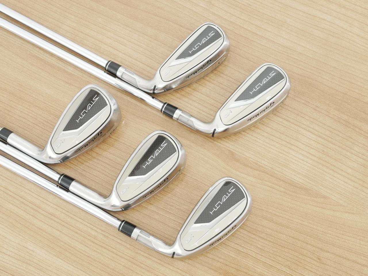 Iron set : Taylormade : ชุดเหล็ก Taylormade Stealth HD (ออกปี 2022 Japan Spec. ใบใหญ่มาก ตีง่ายสุดๆ) มีเหล็ก 6-Pw (5 ชิ้น) ก้านเหล็ก KBS Max MT 80 Flex S