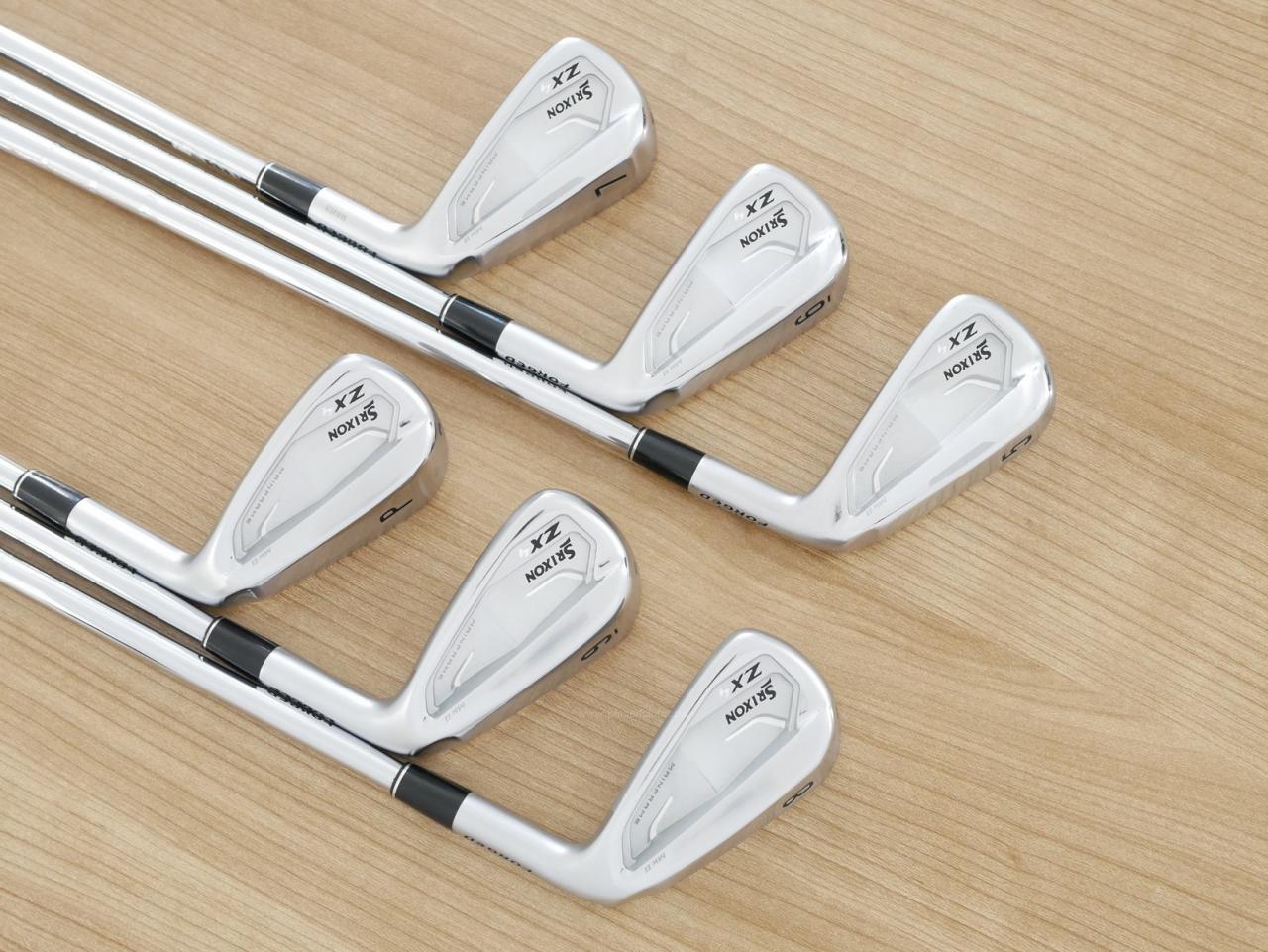Iron set : Other Brand : ชุดเหล็ก Srixon ZX4 MK II (รุ่นปี 2023 ตีง่าย ไกล) มีเหล็ก 5-Pw (6 ชิ้น) ก้านเหล็ก NS Pro 950 NEO DST Flex S