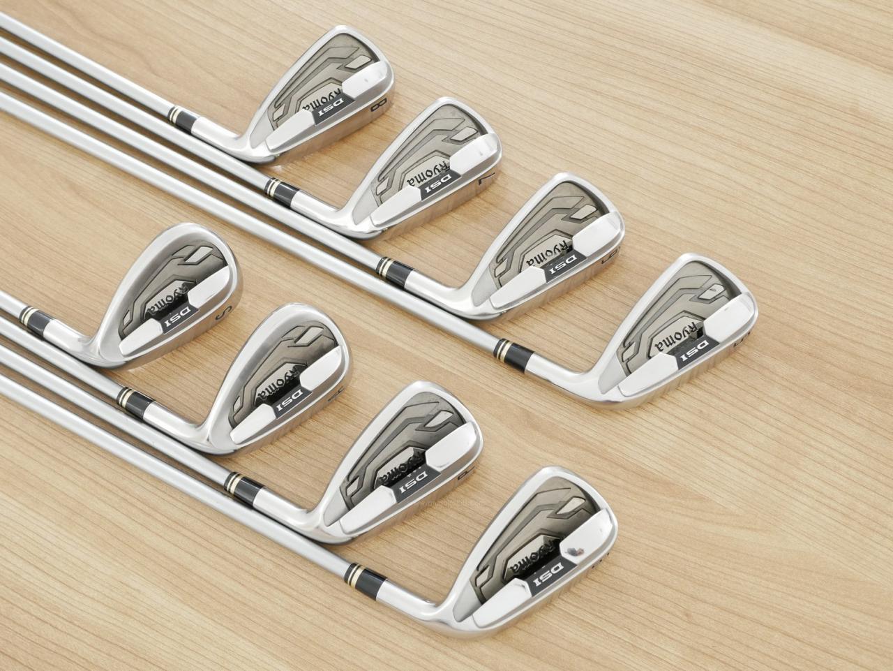 Iron set : Other Brand : ชุดเหล็ก Ryoma DSI (ตีง่ายมาก ไกลมากๆ หายากสุดๆ) มีเหล็ก 5-Pw,Aw,Sw (8 ชิ้น เหล็ก 5 ระยะเท่าเหล็ก 4 รุ่นอื่น) ก้านกราไฟต์ Tour AD Flex R