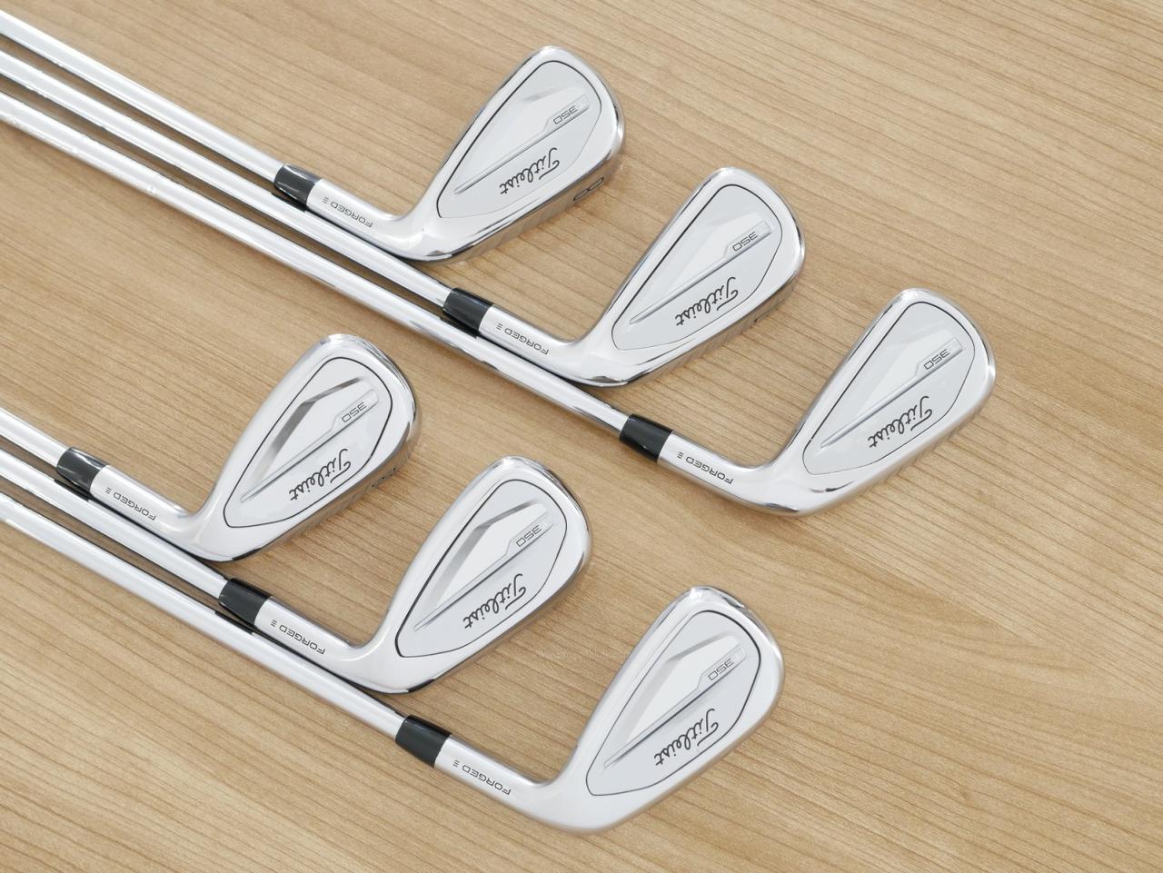 Iron set : Titleist : ชุดเหล็ก Titleist T350 Forged (รุ่นใหม่ล่าสุด ออกปี 2023) มีเหล็ก 6-Pw,48 (6 ชิ้น) ก้านเหล็ก NS Pro 880 AMC Flex S