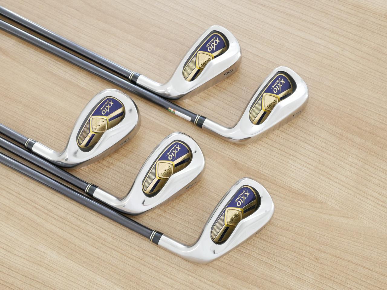 Iron set : XXIO : ชุดเหล็ก XXIO Prime 9 (ออกปี 2018 ท๊อปสุด ตีง่าย ไกล) มีเหล็ก 7-Pw,Aw (5 ชิ้น) ก้านกราไฟต์ SP-900 Flex R