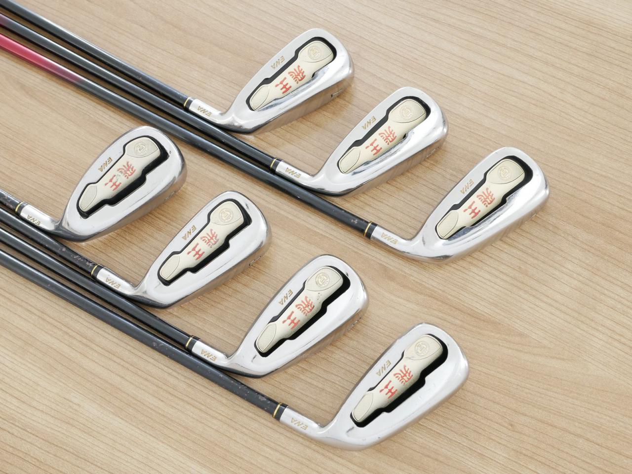 Iron set : Other Brand : ชุดเหล็ก ENA HIOU (เบามากๆ หน้าเด้ง เหมาะกับซีเนียร์) มีเหล็ก 5-Pw,Sw (7 ชิ้น) ก้านกราไฟต์ Flex R