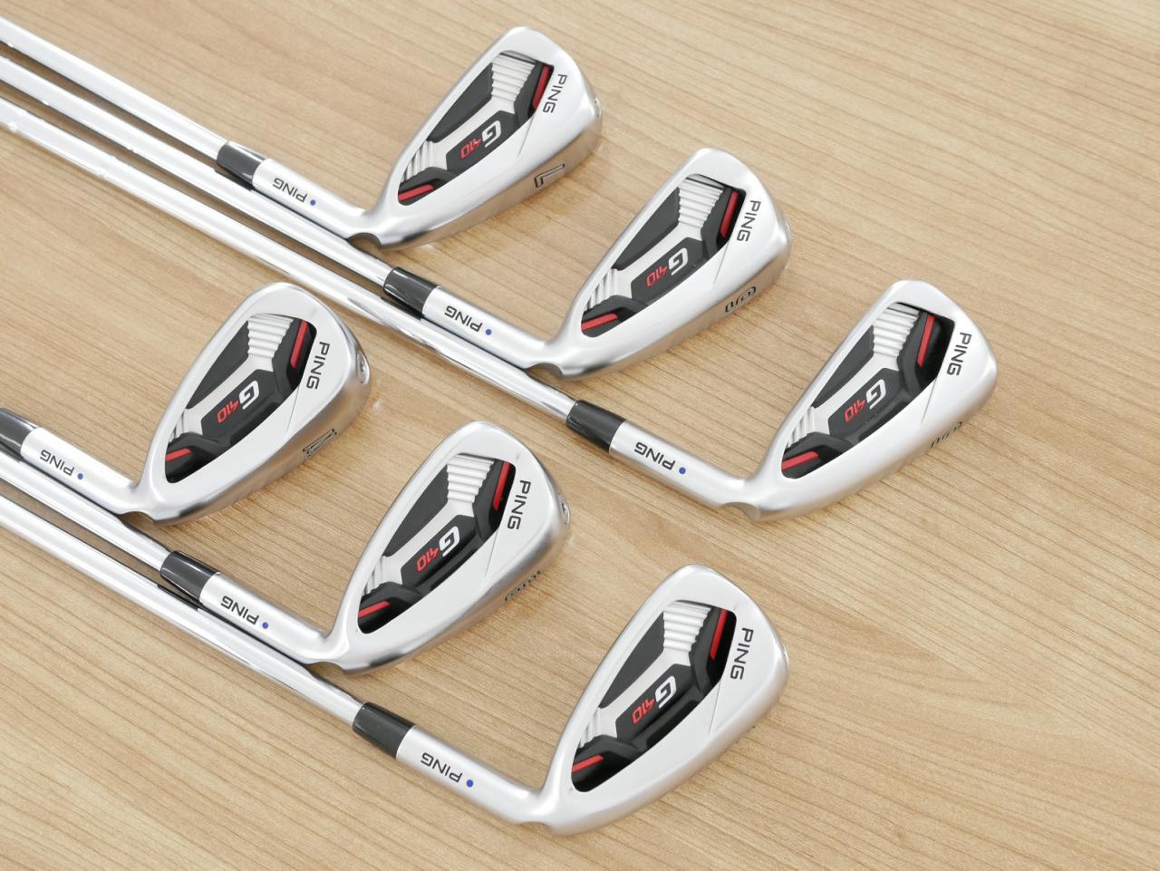 Iron set : Ping : ชุดเหล็ก Ping G410 (รุ่นปี 2019 Japan Spec. ใบใหญ่ ง่าย ไกล) มีเหล็ก 5-Pw (6 ชิ้น) ก้านเหล็ก Dynamic Gold S200
