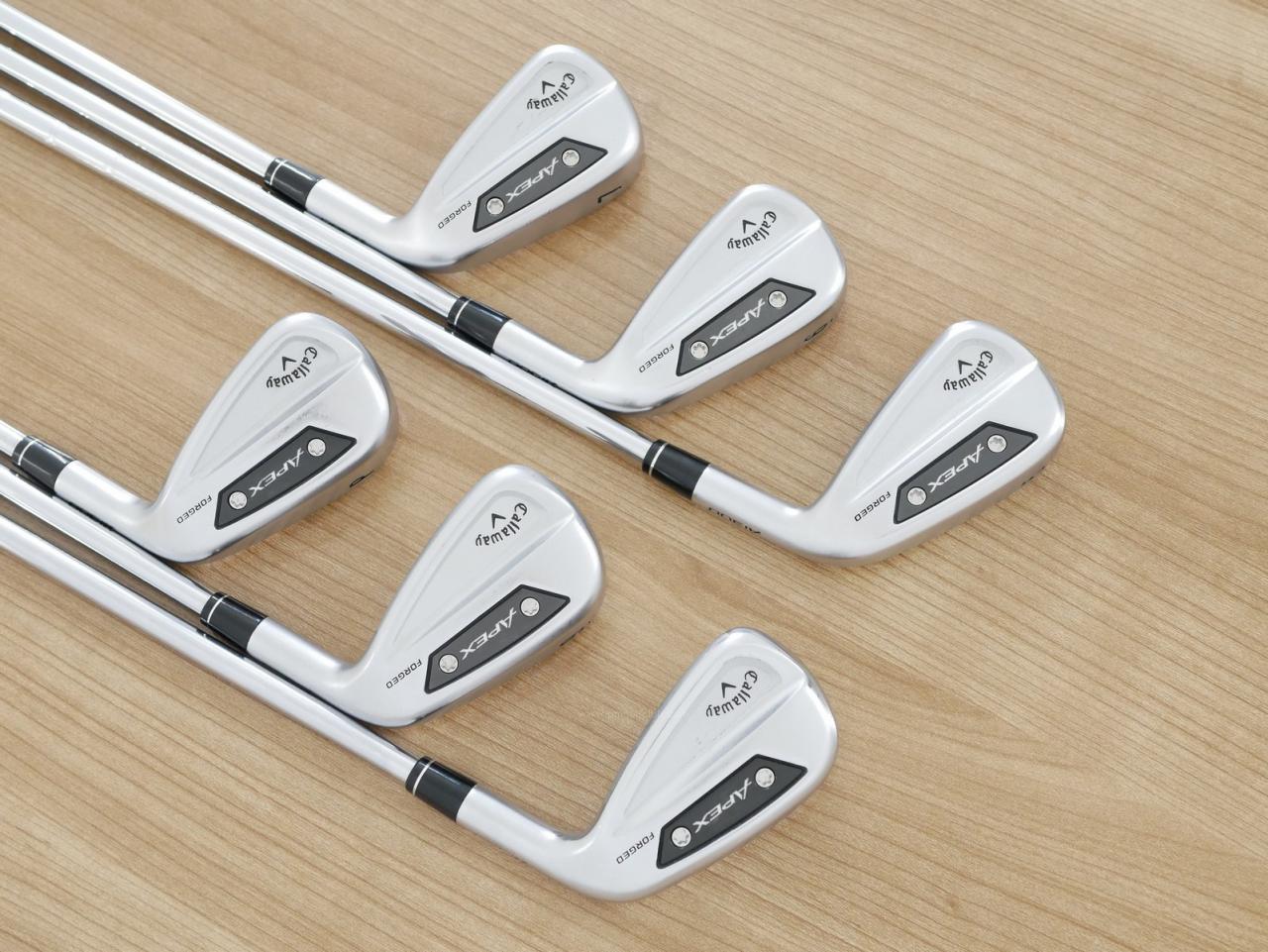 Iron set : Callaway : ชุดเหล็ก Callaway APEX Ai300 Forged (รุ่นล่าสุด ออกปี 2024) มีเหล็ก 5-Pw (6 ชิ้น) ก้านเหล็ก NS Pro 950 NEO Flex S