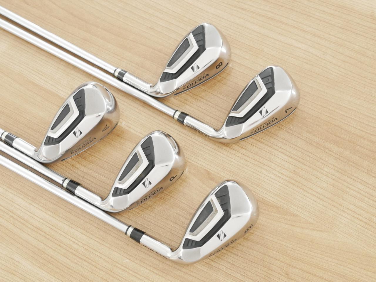 Iron set : Katana : ชุดเหล็กกระเทย Katana Voltio III G Series Hi (ตีง่าย ไกลมาก) มีเหล็ก 7-Pw,Aw (5 ชิ้น ระยะเทียบเท่า เหล็ก 6-Pw) ก้าน Tour AD VS-5 Flex R