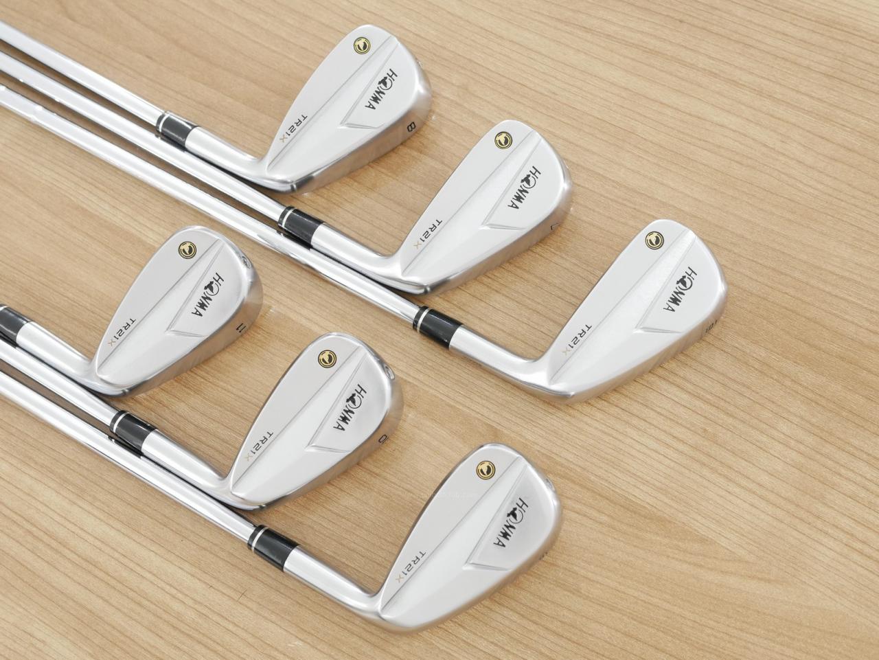 Iron set : Honma : ชุดเหล็ก Honma Tour World TR21X (ออกปี 2021 ตีง่าย ไกล) มีเหล็ก 6-11 (6 ชิ้น) ก้านเหล็ก NS Pro 950 NEO Flex R