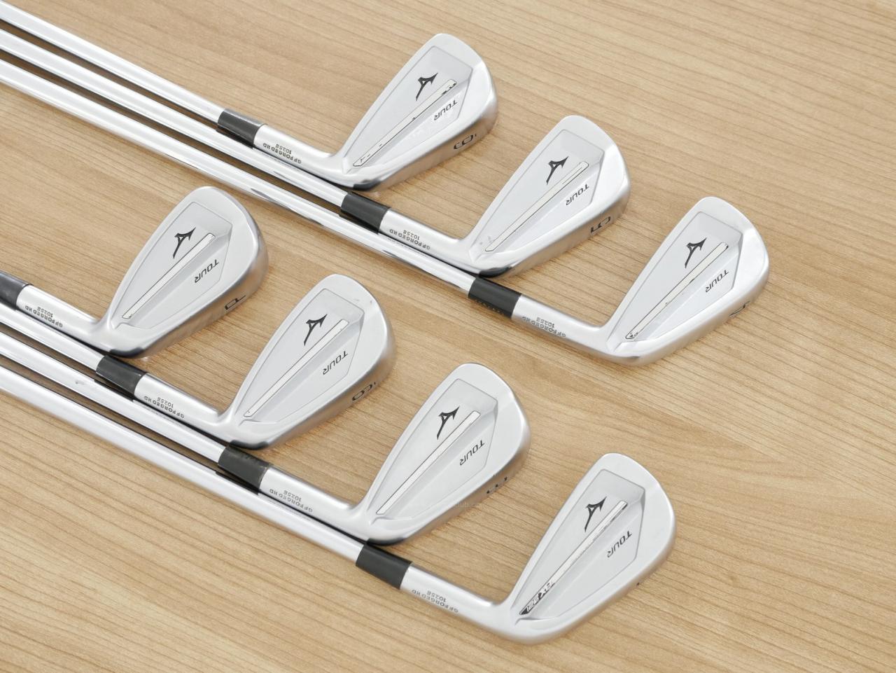 Iron set : Mizuno : ชุดเหล็ก Mizuno JPX 921 Tour Forged (ปี 2022 ตัวท๊อป นุ่ม แน่น คมมากๆ) มีเหล็ก 4-Pw (7 ชิ้น) ก้านเหล็ก Project X 5.5 Flex S