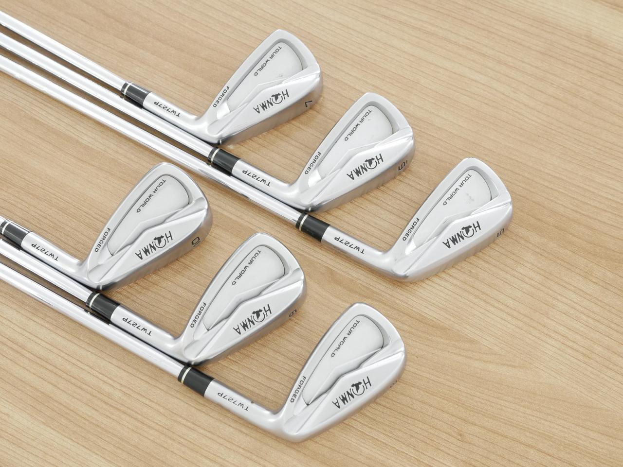 Iron set : Honma : ชุดเหล็ก Honma Tour World TW727P (Forged ออกปี 2016) มีเหล็ก 5-10 (6 ชิ้น) ก้านเหล็ก NS Pro 950 Flex S