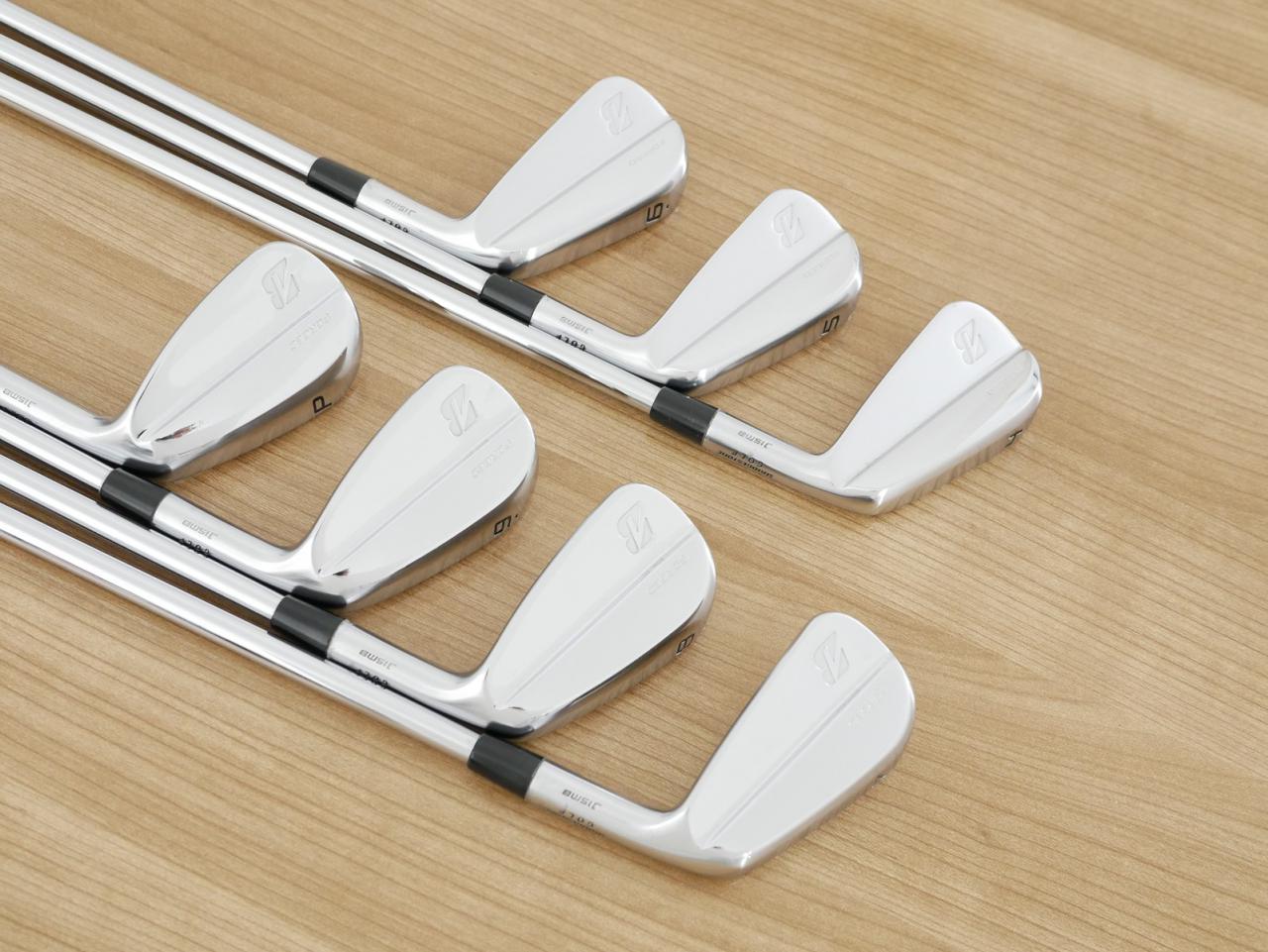 Iron set : Bridgestone : ชุดเหล็ก Bridgestone J15 MB Forged (นุ่มแน่น) มีเหล็ก 4-PW (7 ชิ้น) ก้านเหล็ก NS Pro 950 Flex R