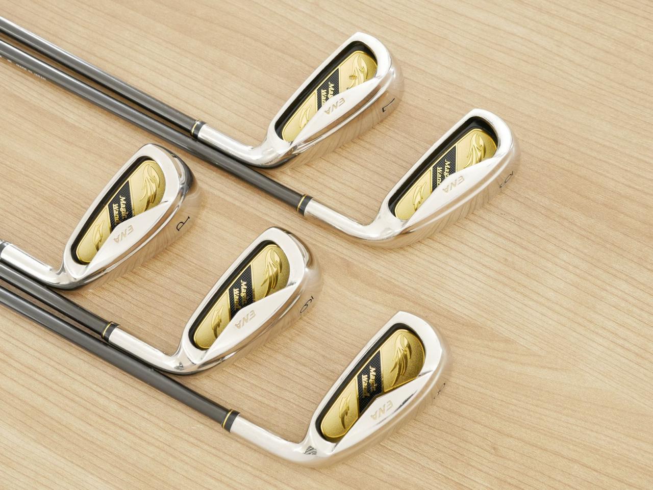Iron set : Other Brand : ชุดเหล็ก ENA Magic Wand (รุ่นปี 2019 หน้าเด้ง เบามาก อ่อน เหมาะกับซีเนียร์) มีเหล็ก 6-Pw (5 ชิ้น) ก้านกราไฟต์ Flex R