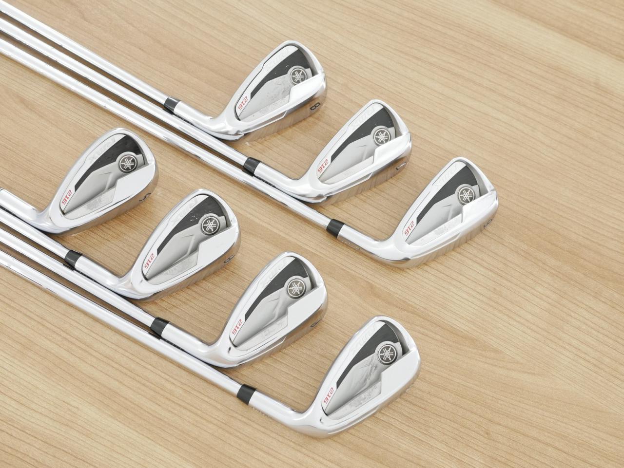 Iron set : Yamaha : ชุดเหล็ก Yamaha Inpres RMX 216 (ปี 2017 หน้าเด้ง COR 0.80 ตีไกลมาก) มีเหล็ก 6-Pw,Aw,Sw (7 ชิ้น) ก้านเหล็ก NS Pro RMX 85 Flex R