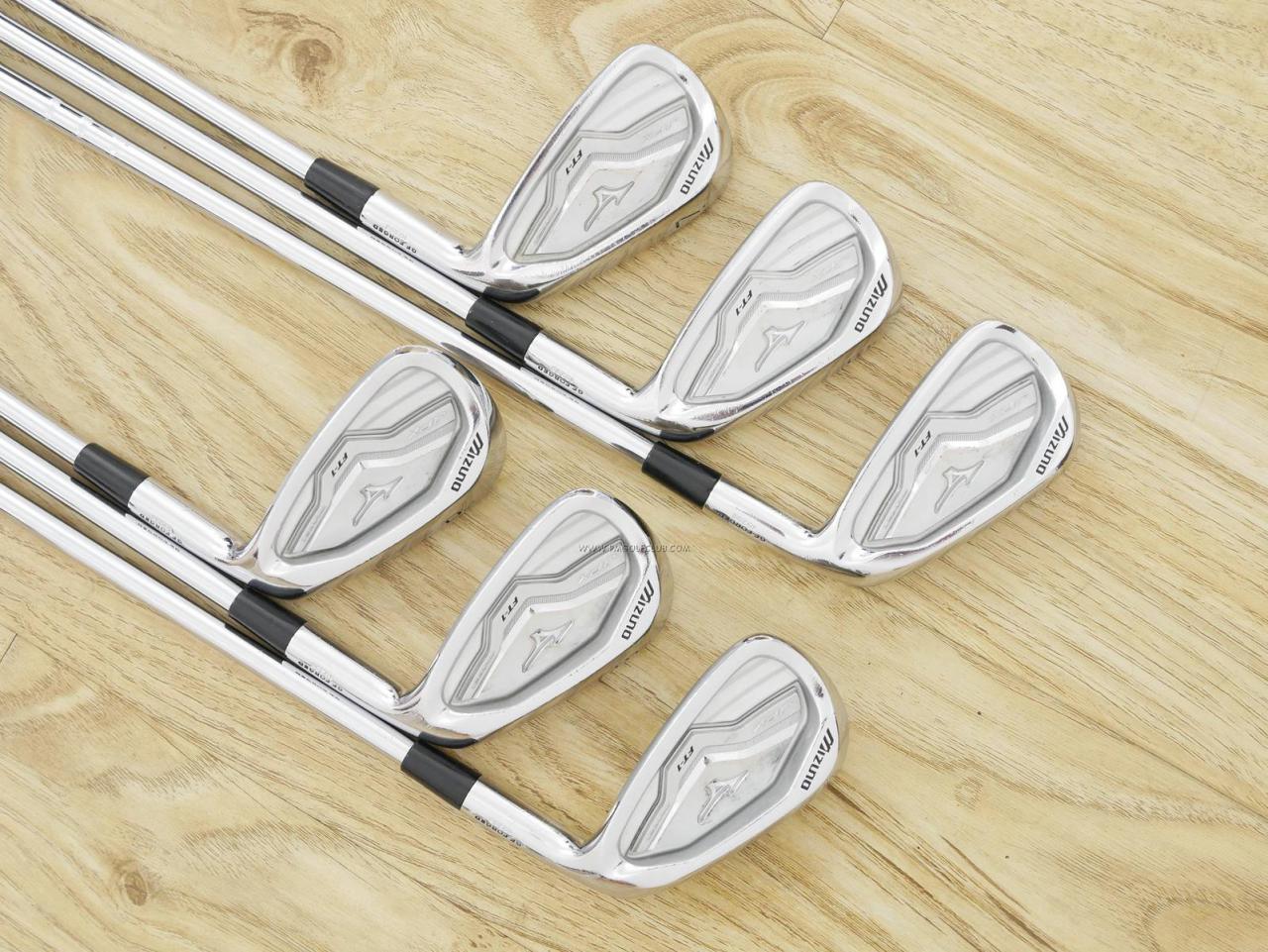 Iron set : Mizuno : ชุดเหล็ก Mizuno JPX FT-1 Forged (ปี 2018) มีเหล็ก 5-Pw (6 ชิ้น) ก้านเหล็ก XP95 S200