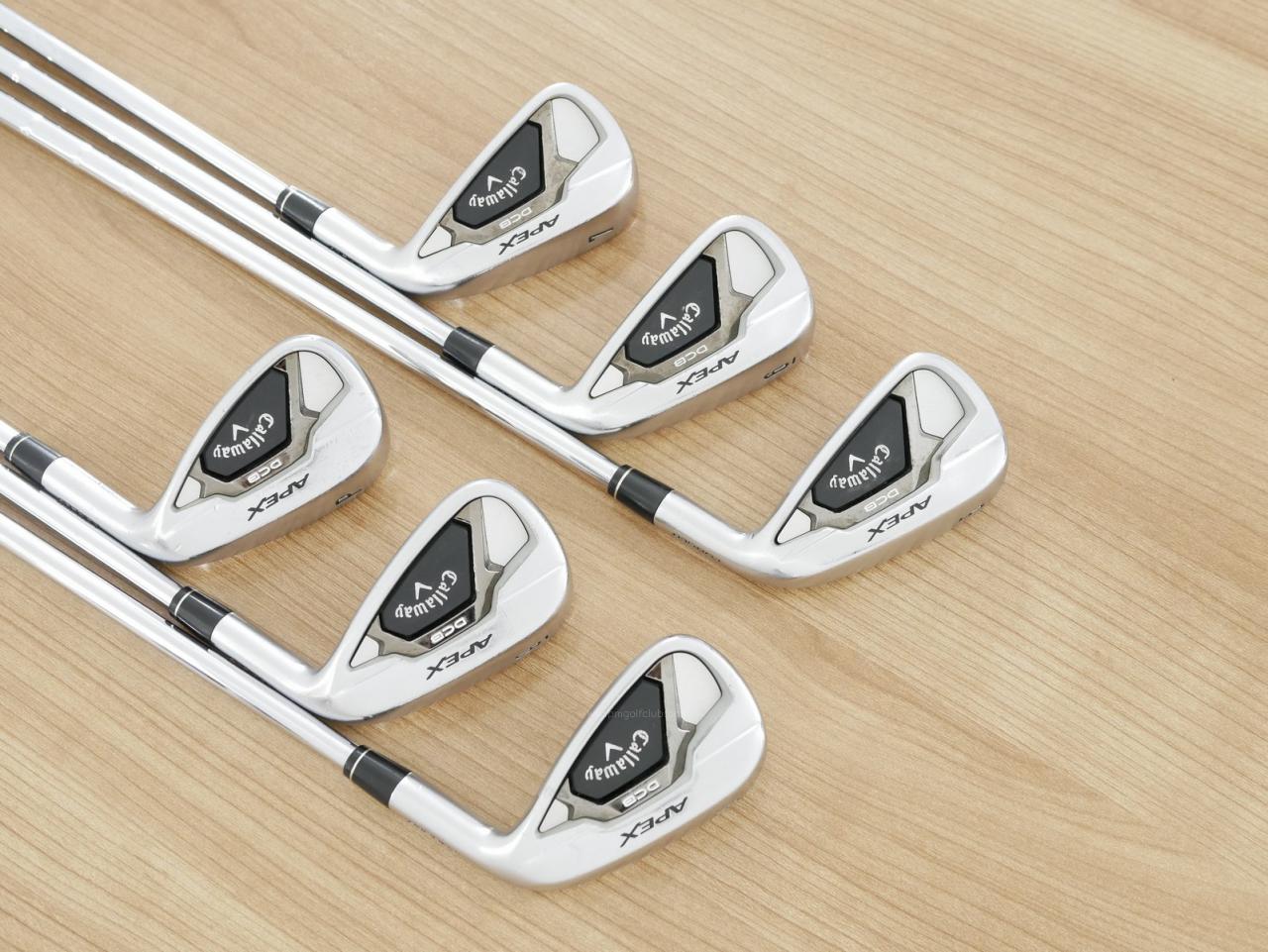 Iron set : Callaway : ชุดเหล็ก Callaway APEX DCB Forged (ปี 2022) มีเหล็ก 5-Pw (6 ชิ้น) ก้านเหล็ก NS Pro 950 Neo Flex S
