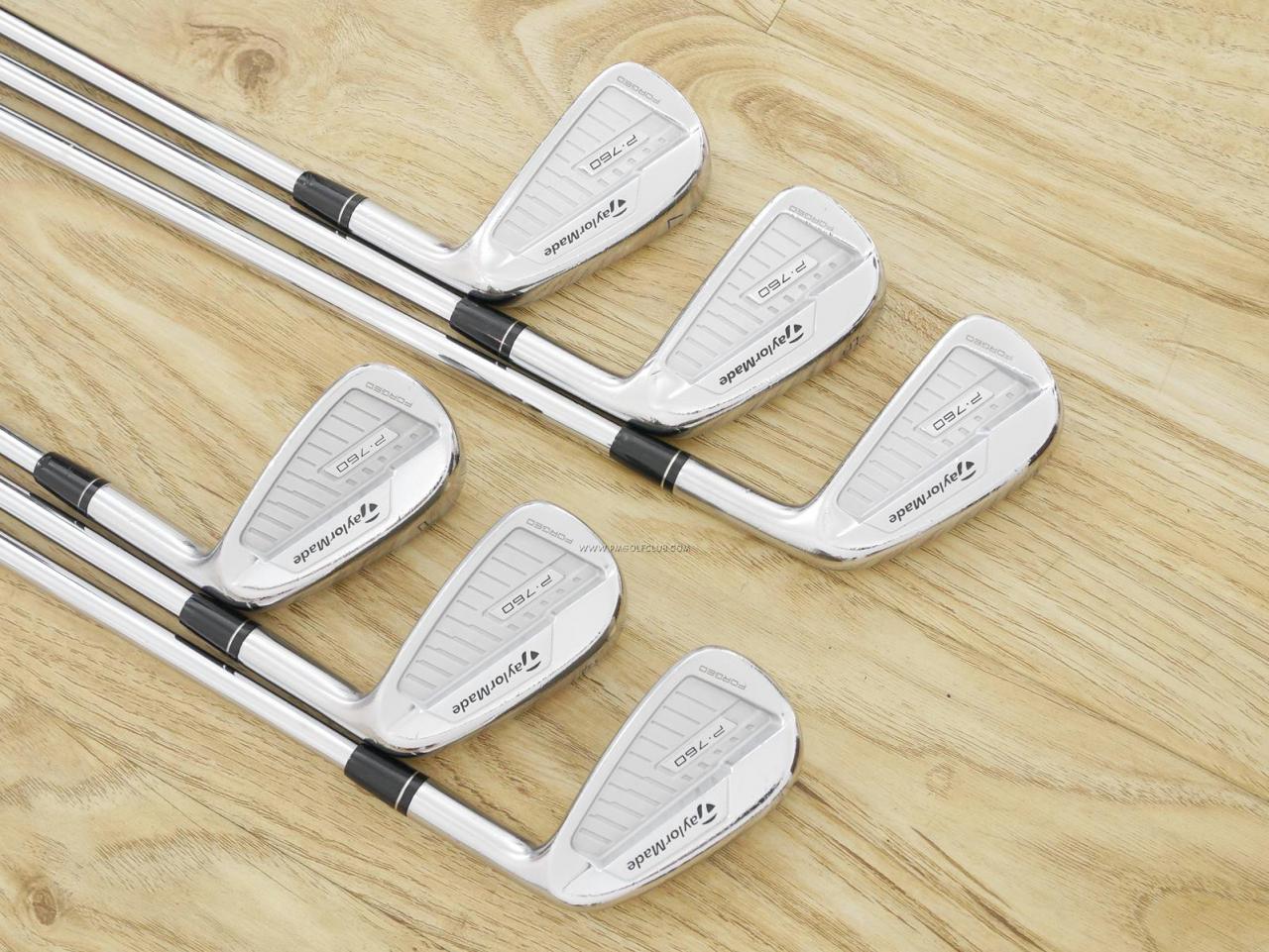 Iron set : Taylormade : ชุดเหล็ก Taylormade P760 Forged (ปี 2018 นุ่ม แน่น) มีเหล็ก 5-Pw (6 ชิ้น) ก้านเหล็ก Dynamic Gold S200 