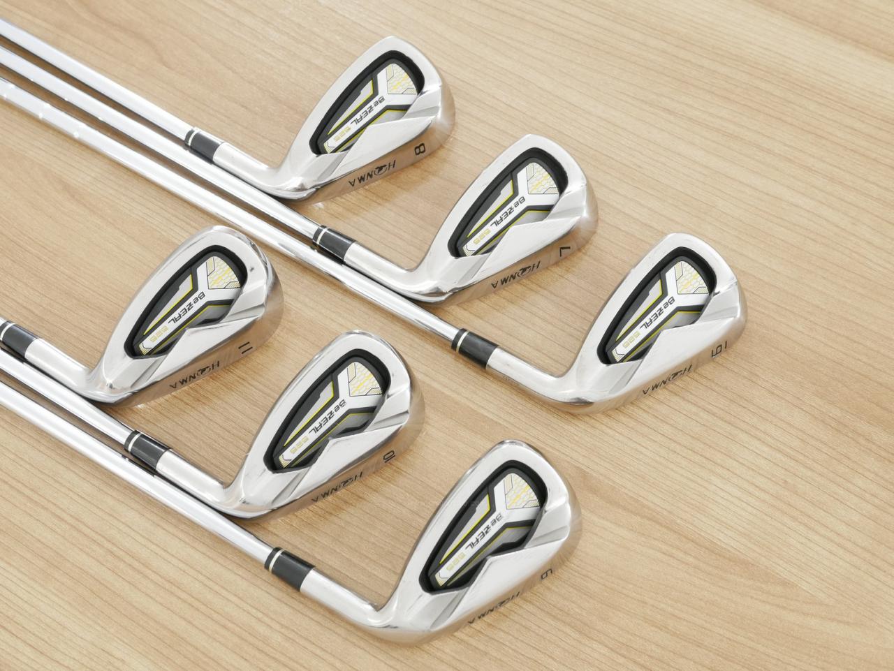 Iron set : Honma : ชุดเหล็ก Honma Bezeal 525 (ออกปี 2016 รุ่นนี้ใบใหญ่ที่สุดของ Honma) มีเหล็ก 6-11 (6 ชิ้น) ก้านเหล็ก NS Pro 950 Flex R
