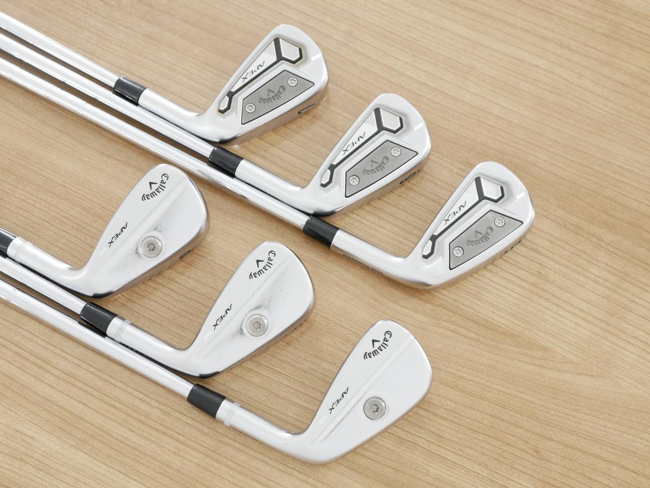 Iron set : Callaway : ชุดเหล็ก Callaway APEX TCB Combo Forged (รุ่นปี 2022) มีเหล็ก 5-Pw (6 ชิ้น) ก้านเหล็ก KBS Tour 120 Flex S