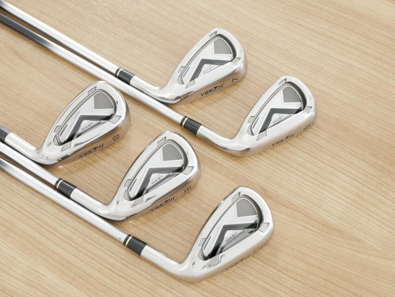 Iron set : Honma : ชุดเหล็ก Honma LB-515 (ใบใหญ่มาก หน้าเด้ง ตีง่ายมาก) มีเหล็ก 6-10 (5 ชิ้น) ก้านกราไฟต์ LB-1000 Flex R