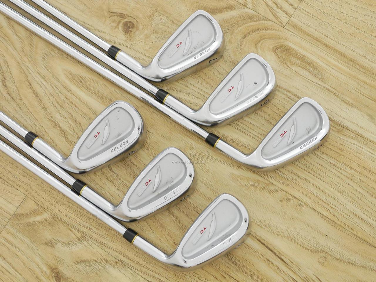 Iron set : Fourteen : ชุดเหล็ก Fourteen TC-510 Forged (นุ่มมากๆ เป็นเหล็ก S25C) มีเหล็ก 5-Pw (6 ชิ้น) ก้านเหล็ก NS Pro 1050 Flex S