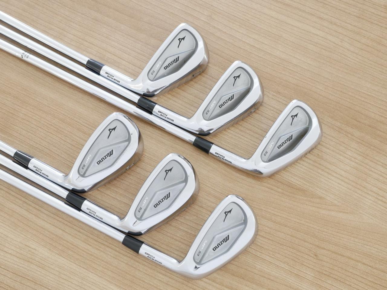 Iron set : Mizuno : ชุดเหล็ก Mizuno MP-53 (Forged) มีเหล็ก 5-Pw (6 ชิ้น) ก้านเหล็ก Dynamic Gold S200