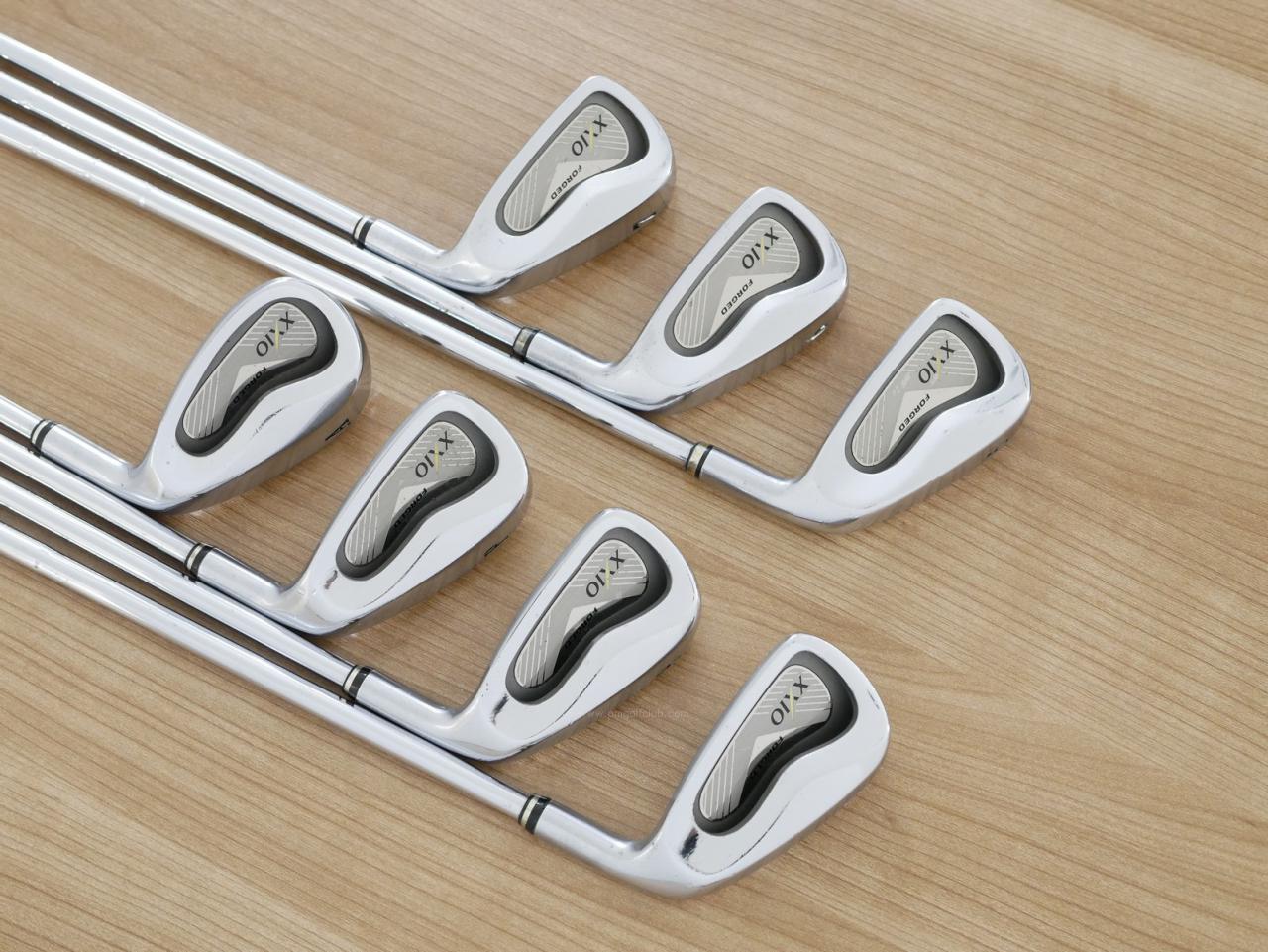 Iron set : XXIO : ชุดเหล็ก XXIO Forged มีเหล็ก 5-Pw,Aw (7 ชิ้น) ก้านเหล็ก NS Pro 950 Flex S