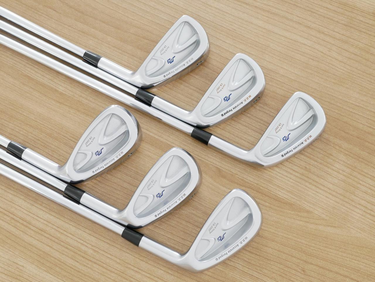 Iron set : Miura : ชุดเหล็ก Miura CB-2007 (Forged) มีเหล็ก 5-Pw (6 ชิ้น) ก้านเหล็ก NS Pro Modus 120 Flex S