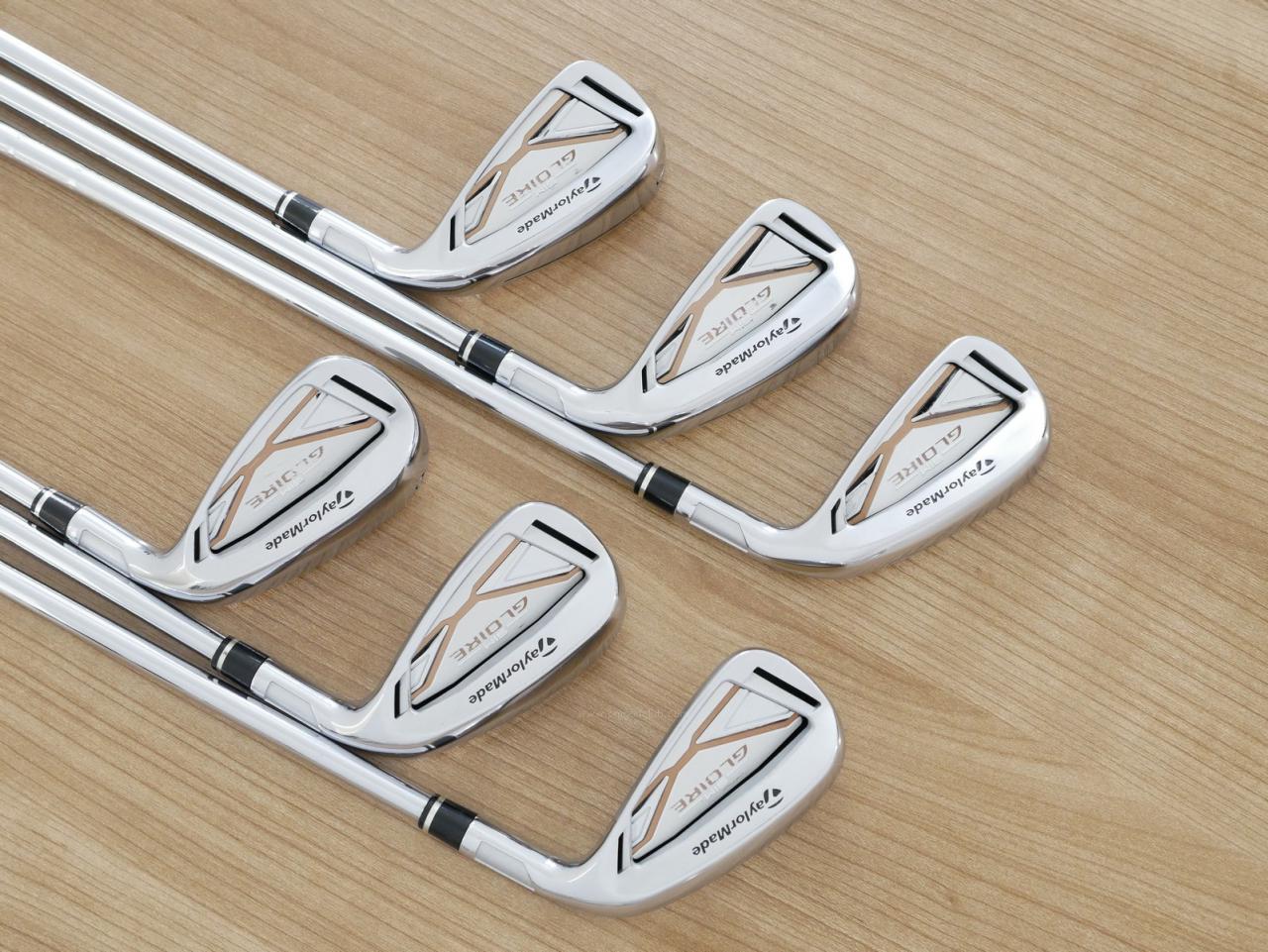 Iron set : Taylormade : ชุดเหล็ก Taylormade SIM GLOIRE (ปี 2021 รุ่นท๊อปสุด Japan Spec) มีเหล็ก 5-Pw (6 ชิ้น) ก้านเหล็ก NS Pro 950 NEO Flex S