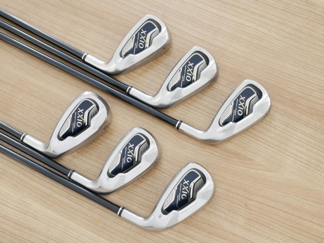 Iron set : XXIO : ชุดเหล็ก XXIO 6 (ใบใหญ่ ตีง่าย ไกล) มีเหล็ก 5-Pw (6 ชิ้น) ก้านกราไฟต์ MP-600 Flex S