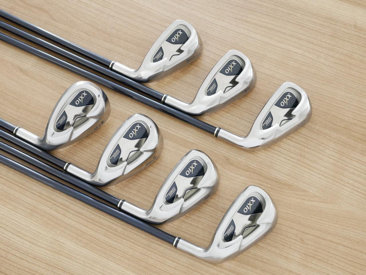 Iron set : XXIO : ชุดเหล็ก XXIO Impact Power Matching 5 มีเหล็ก 5-Pw,Sw (7 ชิ้น) ก้านกราไฟต์ MP-500 Flex S