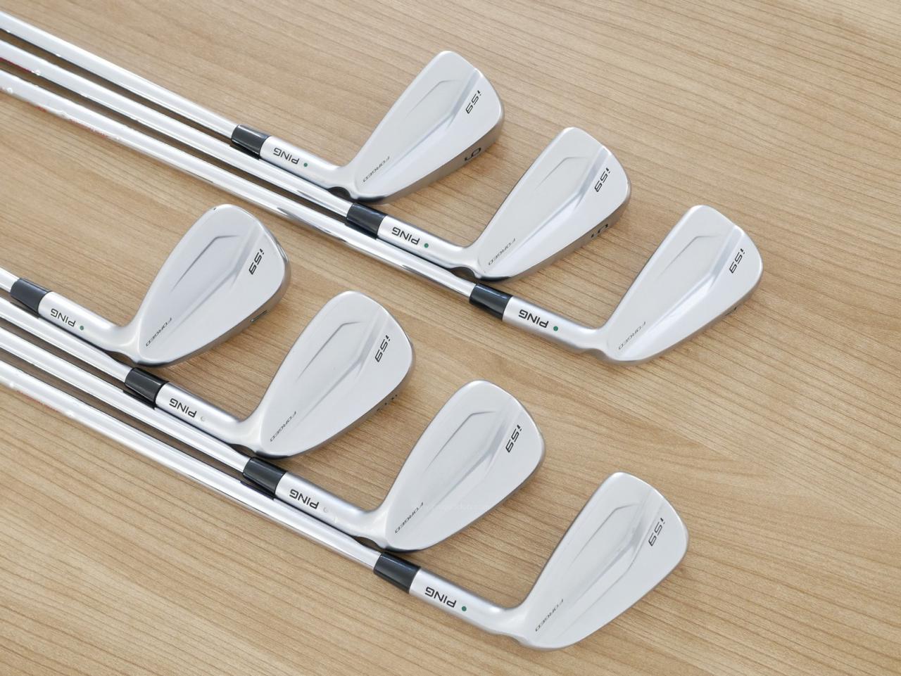 Iron set : Ping : ชุดเหล็ก Ping i59 Forged (รุ่นล่าสุด ออกปี 2022 คม แน่นมากๆ) มีเหล็ก 4-Pw (7 ชิ้น) ก้านเหล็ก NS Pro Modus 125 Flex X
