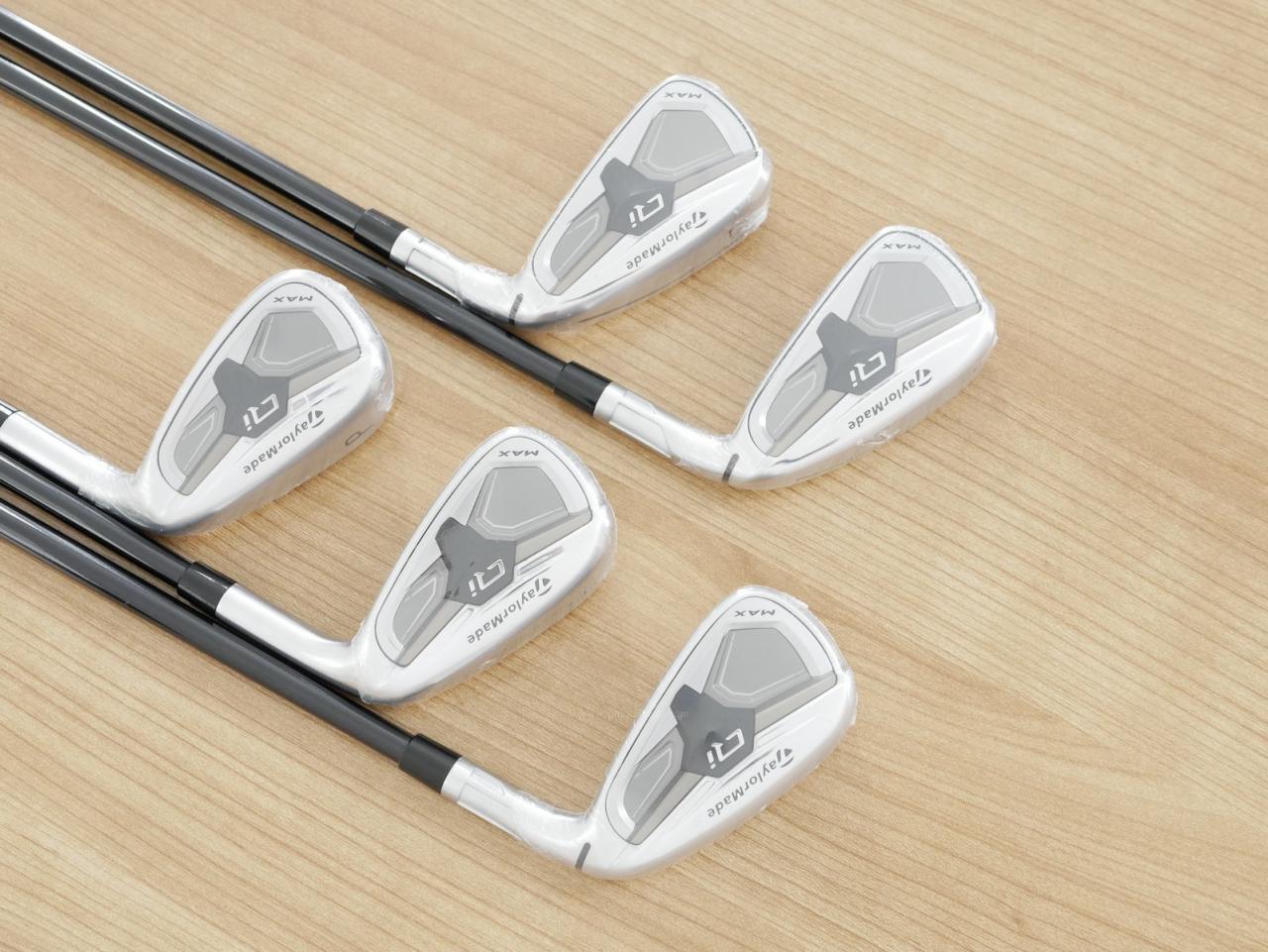 Iron set : Taylormade : **ของใหม่ ยังไม่แกะพลาสติก** ชุดเหล็ก Taylormade Qi MAX (รุ่นล่าสุด ออกปี 2026 Japan Spec.) มีเหล็ก 6-Pw (5 ชิ้น) ก้านกราไฟต์ Mitsubishi REAX 75 Flex S