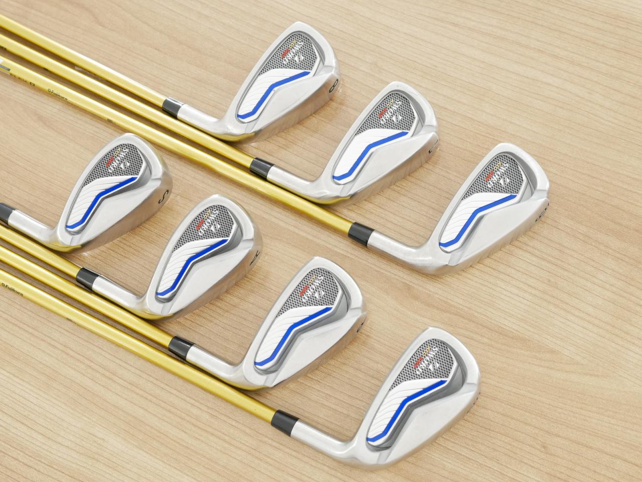 Iron set : Katana : ชุดเหล็ก Katana Sword ATC-589 (ตีง่าย ไกล) มีเหล็ก 6-Pw,Aw,Sw (7 ชิ้น) ก้าน Speeder 589 Flex R