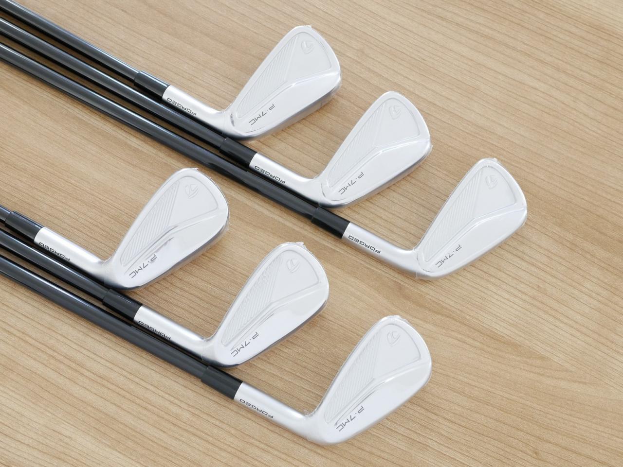 Iron set : Taylormade : **ของใหม่ ยังไม่แกะพลาสติก** ชุดเหล็ก Taylormade P7MC Forged (ซีรี่ย์ท้อปสุด ออกปี 2023) มีเหล็ก 5-Pw (6 ชิ้น) ก้านกราไฟต์ Mitsubishi Diamana Thump i95 Flex S