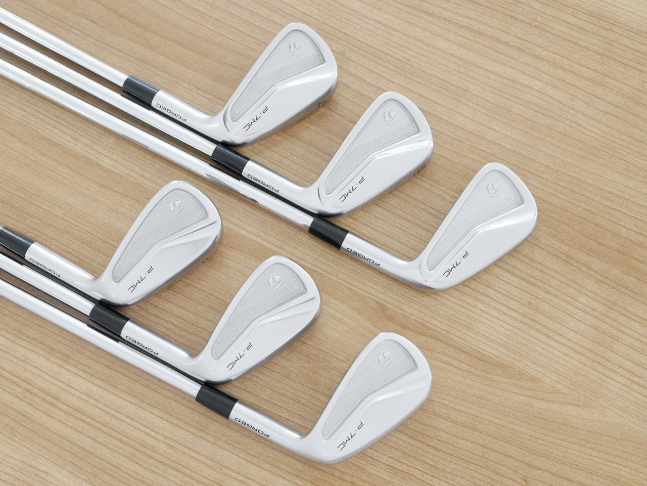 Iron set : Taylormade : ชุดเหล็ก Taylormade P7MC Forged (ซีรี่ย์ท้อปสุด ออกปี 2021) มีเหล็ก 5-Pw (6 ชิ้น) ก้านเหล็ก NS Pro Modus 105 Flex S